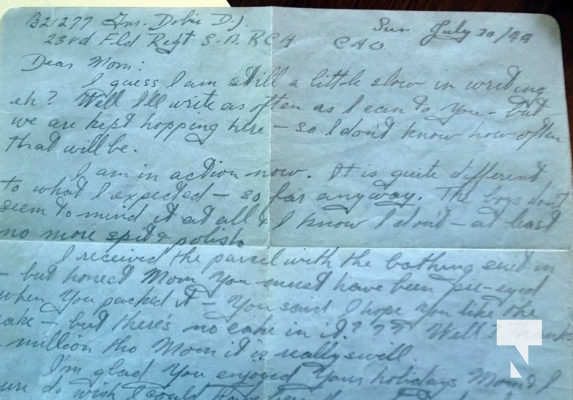 couple surprised to receive letters dating back to world war 2